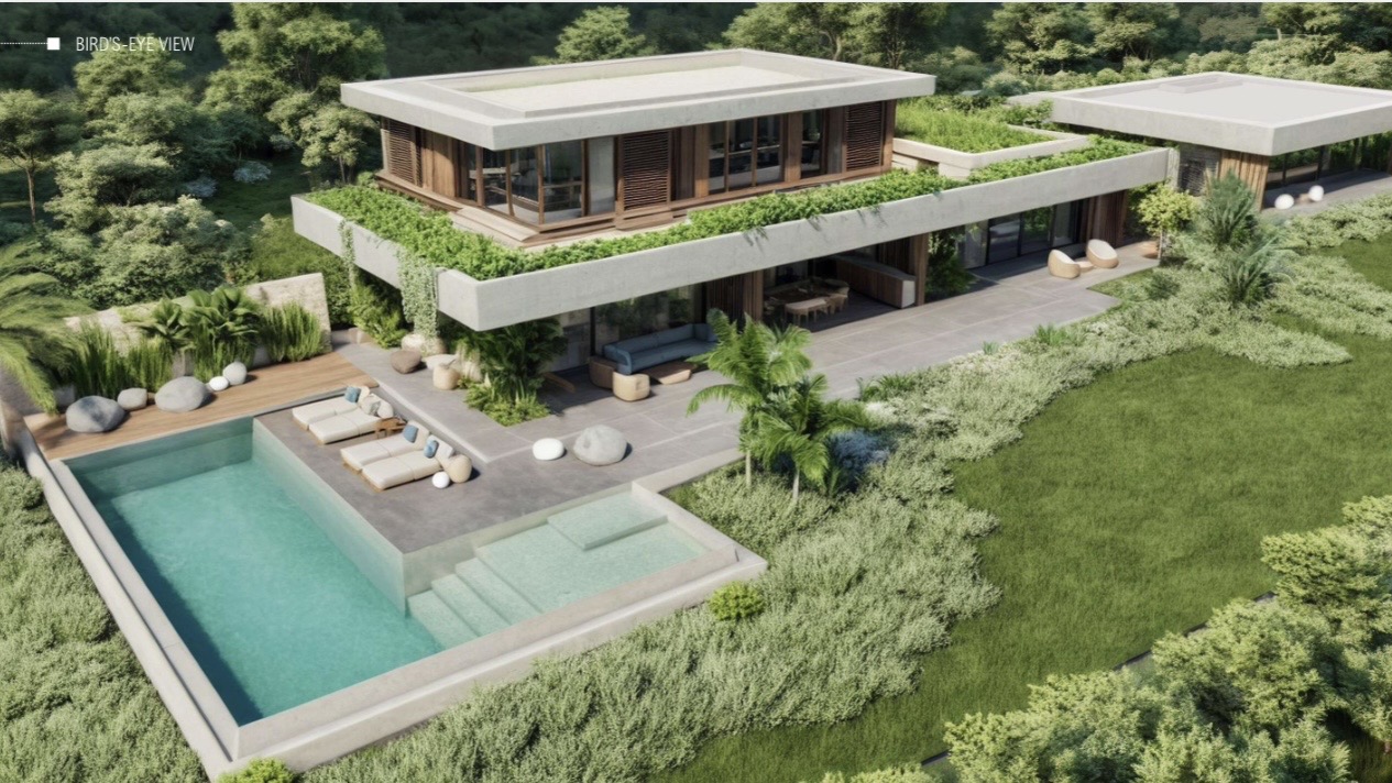 Luxury frontline villa with infinity pool overlooking the Ionian Sea near Lefkada