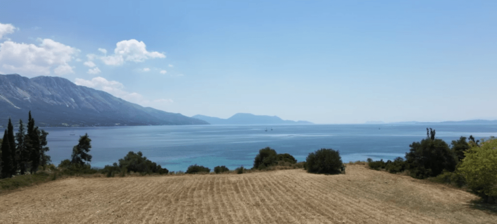 Waterfront development land in Pogonia near Paleros, Ionian coast, Greece